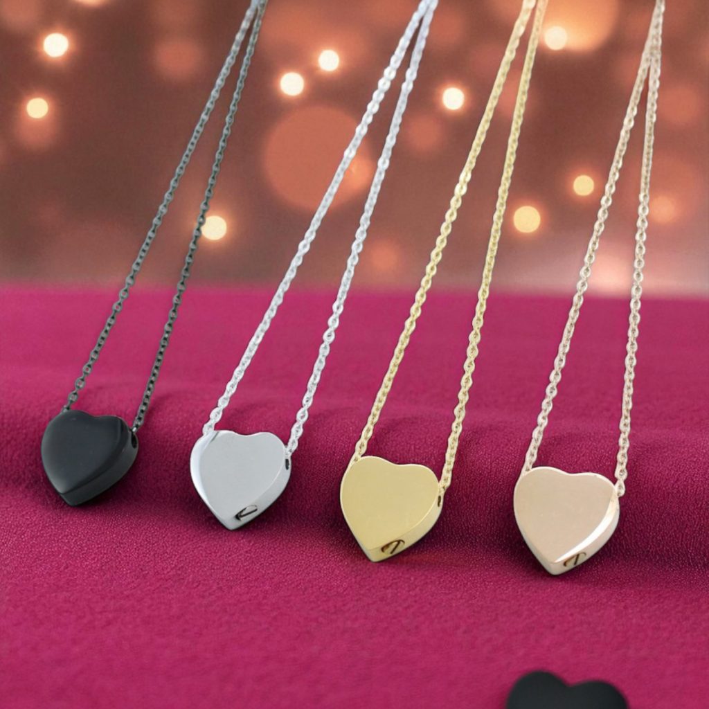 Dije relicario corazón personalizado